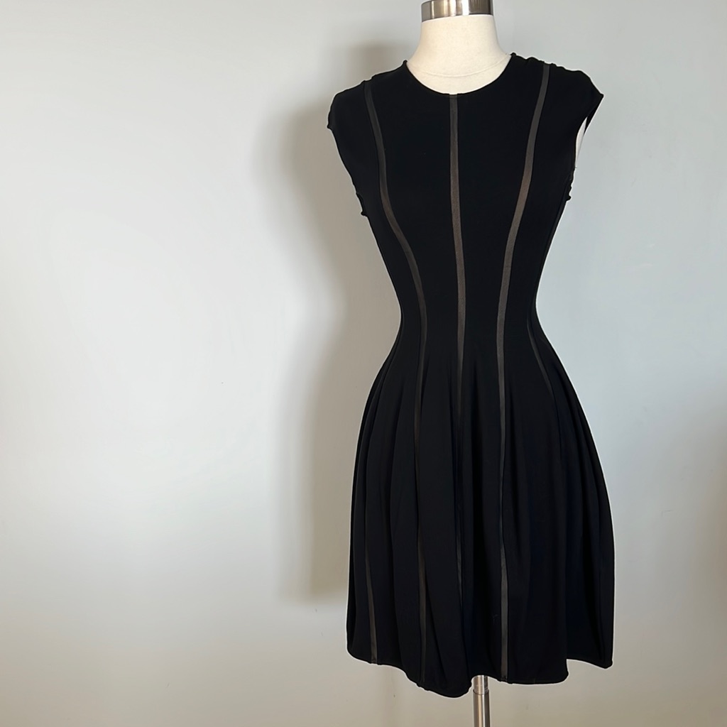 Torn By Ronny Kobo Black Dress